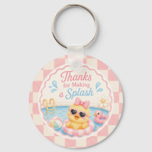 Merci pour le porte-clés en forme de canard "Makin