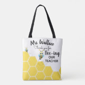 Merci pour le professeur de sac d'abeille (Dos)