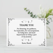 Merci Pour l'écoute, pour la carte de guidage (Debout devant)