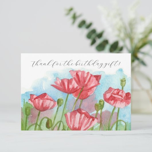 Merci Pour Les Cadeaux D'Anniversaire (Debout devant)