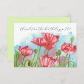 Merci Pour Les Cadeaux D'Anniversaire (Devant / Derrière)