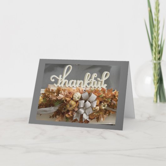 MERCI POUR **MA SOEUR** À LA CARTE DE REMERCIEMENT (Devant)