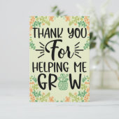 Merci Pour M'Aider À Croître (Debout devant)