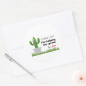 Merci Pour M'Aider À Cultiver Sticker (Enveloppe)