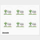 Merci Pour M'Aider À Cultiver Sticker (Feuille)