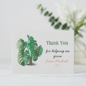 Merci pour m'aider à développer Plante d'aquarelle (Debout devant)