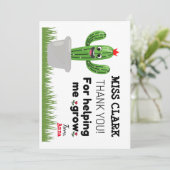 Merci pour m'aider à faire pousser la carte (Debout devant)