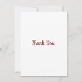 Merci pour me faire une carte de sourire (Dos)