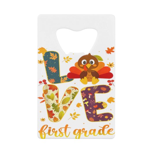 Merci Pour Mes Déchets De 1Ere Année Thanksgiving (Devant)