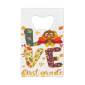 Merci Pour Mes Déchets De 1Ere Année Thanksgiving (Dos)