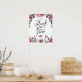 Merci pour nous aider à grandir, Poster de l'ensei (Cuisine)