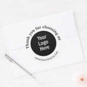 Merci pour nous choisir autocollant (Enveloppe)