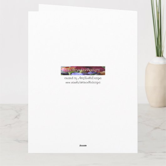 Merci pour soins médicaux-Floral/Personnaliser (Dos)