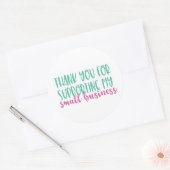 Merci Pour Soutenir Mon Sticker Pour Petites Entre (Enveloppe)