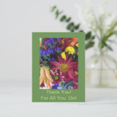 MERCI POUR TOUS - CARTE POSTALE (Debout devant)