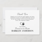 Merci Pour Tout Ce Pet Perdre Chien Photo Memorial (Dos)