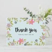 Merci pour tout ce que vous faites (Debout devant)
