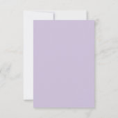Merci pour tout Lilac Floral Springtime (Dos)