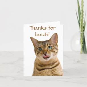 Merci pour un délicieux repas