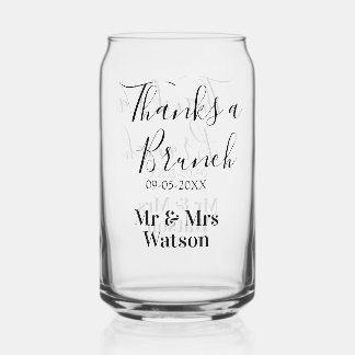 Merci pour un nom de date de brunch post-nuptial s