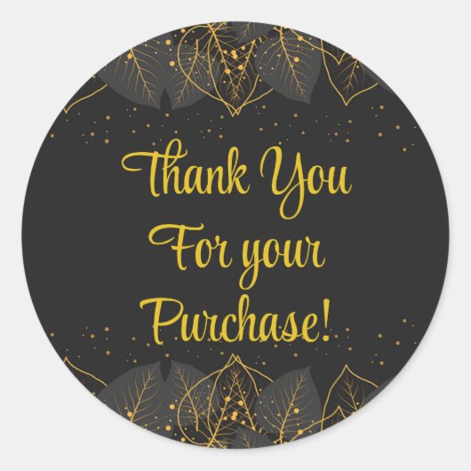 Merci pour vos autocollants (Devant)