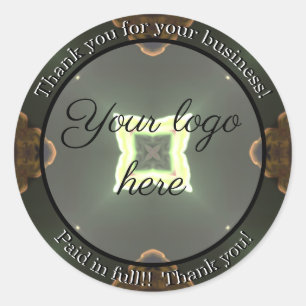 Merci pour vos autocollants d'entreprise