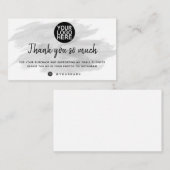 Merci Pour Vos Cartes De Commande (Devant / Derrière)