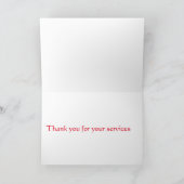 Merci pour vos services (Intérieur)