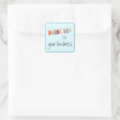 Merci pour vos stickers de gentillesse (Sac)