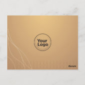 Merci pour votre achat Carte postale (Dos)