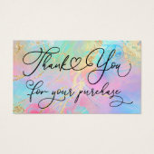 merci pour votre achat de marbre fluide (Devant)