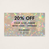 merci pour votre achat opal (Dos)