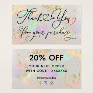 merci pour votre achat opale blanche