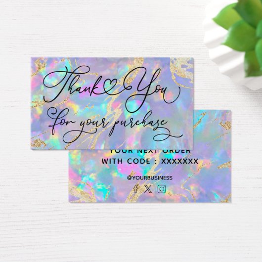 merci pour votre achat opale violette (Bureau)