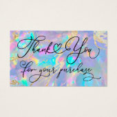 merci pour votre achat opale violette (Devant)