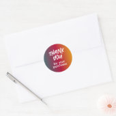 Merci pour votre achat Sticker Sunset Ombre (Enveloppe)