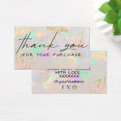 merci pour votre achat white opal (Bureau)