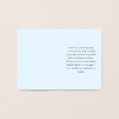 "Merci Pour Votre Aide !" Carte de vœux (Intérieur)