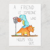 MERCI POUR VOTRE AIDE carte postale par Nicole Jan (Devant)