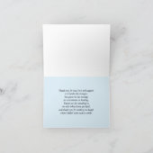 Merci pour votre amour et votre soutien Carte (Intérieur)