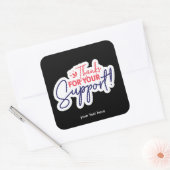 Merci pour votre autocollant de support (Enveloppe)