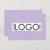 Merci Pour Votre Bon De Commande Entreprise Violet (Devant / Derrière)