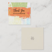 Merci pour votre carte d'achat (Devant / Derrière)