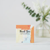 Merci pour votre carte d'achat (Debout devant)