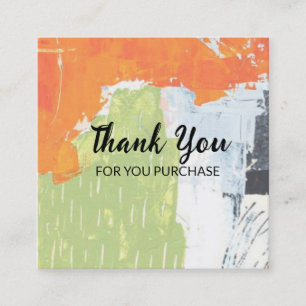 Merci pour votre carte d'achat