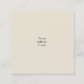 Merci pour votre carte d'achat (Dos)