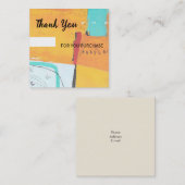 Merci pour votre carte d'achat (Devant / Derrière)