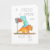 MERCI POUR VOTRE CARTE D'AIDE par Nicole Janes (Devant)