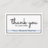 Merci Pour Votre Carte De Boîtier De Commande (Devant)