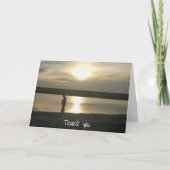 Merci pour votre carte de note pliée (Devant)